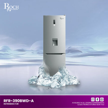 ROCH Refrigerators Bottom Freezer 308 Ltrs. (RFR-390BWD-A)