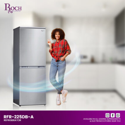 ROCH Refrigerators Bottom Freezer 180 Ltrs. (RFR-225DB-A)