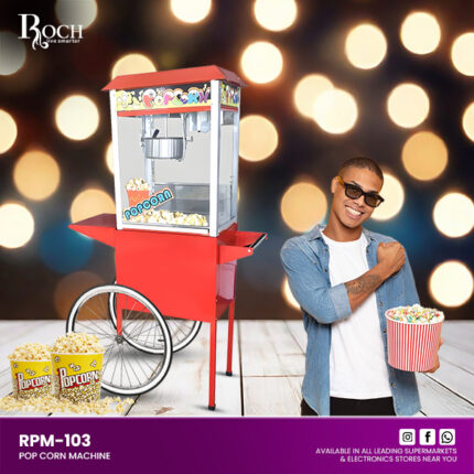 ROCH Pop Corn Machine (Model - RPM-103)