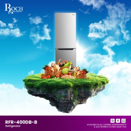 ROCH Refrigerators 320 Ltrs. (RFR-400DB-B)