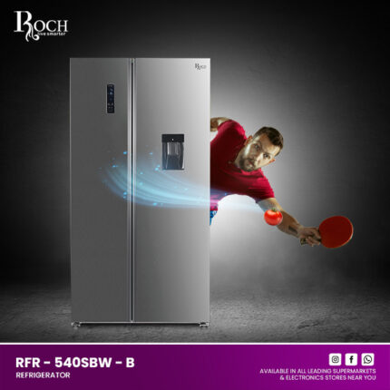 ROCH Refrigerators 433 Ltrs. (RFR-540SBW-B)
